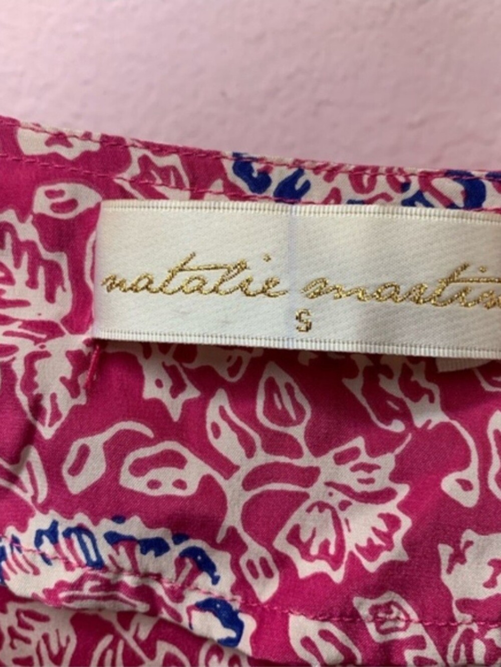 Natalie Martin Kate 100% Silk Long Sleeve Wrap Maxi Dress Size Small - Picture 4 of 5
